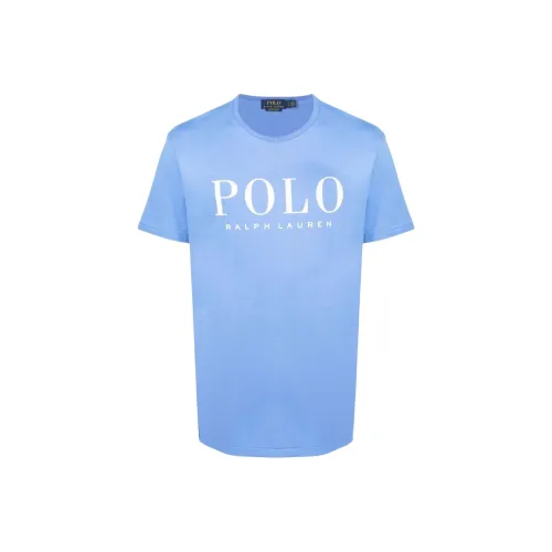Polo Ralph Lauren Светло-Синие Мужские T-Рубашки