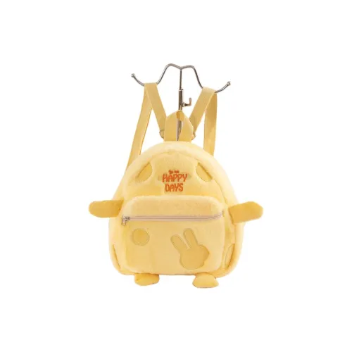 MINIPUDING Плюшевый рюкзак женский заварной