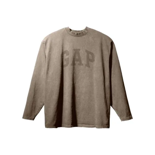 YEEZY Gap X Balenciaga Collaboration Коричневый Унисекс Футболка