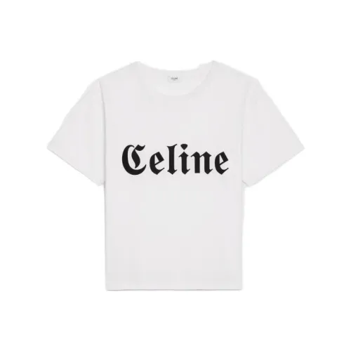 CELINE Белая Мужская T-Рубашка
