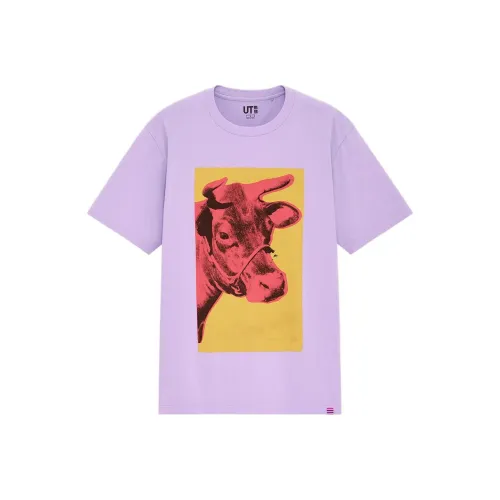 UNIQLO x kashiwa sato Рубашка Мужская Светло-фиолетовая