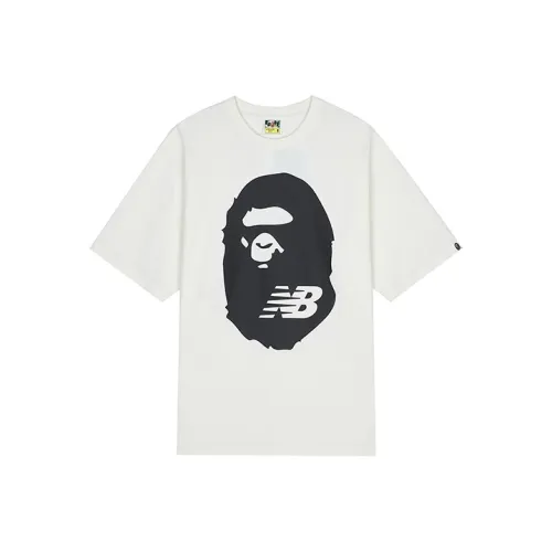 New Balance x Bape T-Shirt Мужской Белый