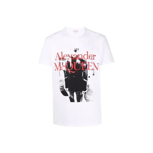 Alexander McQueen SS22 T-Shirt Мужской Белый