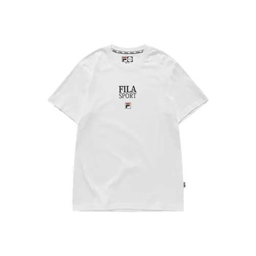 FILA FUSION BTS Jungkook T-Shirt Унисекс Белый