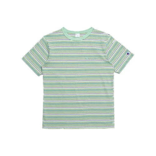 Champion Straight Fit T-Shirt Japan Version Unisex Mint Green Чемпион Прямой крой T-Рубашка Японская версия Унисекс Мятно-зеленый