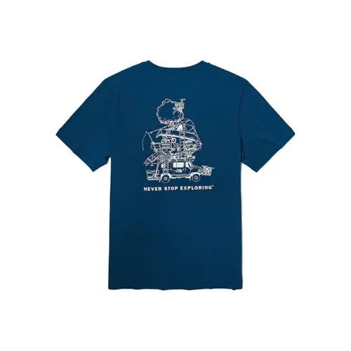 THE NORTH FACE Кемпинг T-Shirt Унисекс Синий