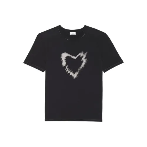 SAINT LAURENT SS22 T-Shirt Мужской Черный
