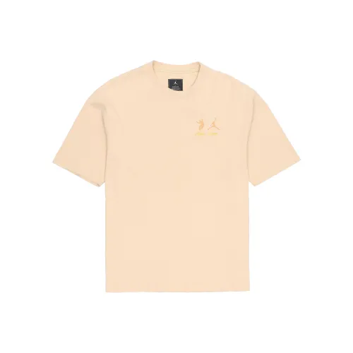 Jordan x UNION T-Shirt Asian Version Men's Khaki