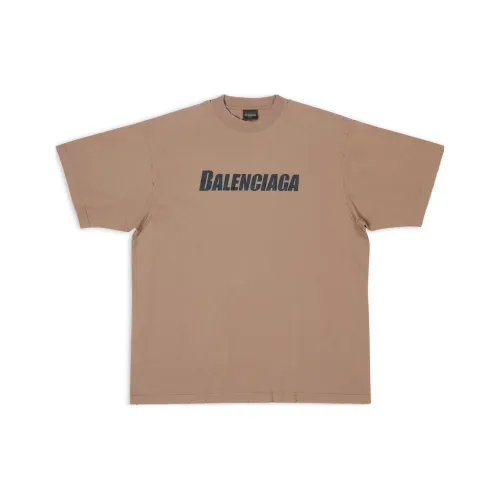 BALENCIAGA Светло-коричневый Унисекс Футболки
