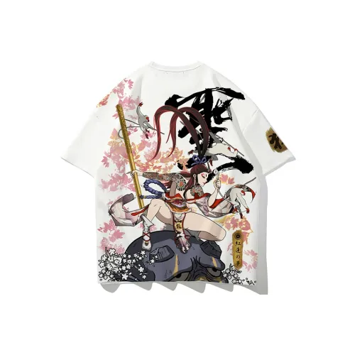 SANSYAS x HONGLIANZHIMENG T-рубашка унисекс