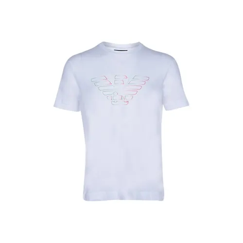 EMPORIO ARMANI Белые Мужские T-рубашки