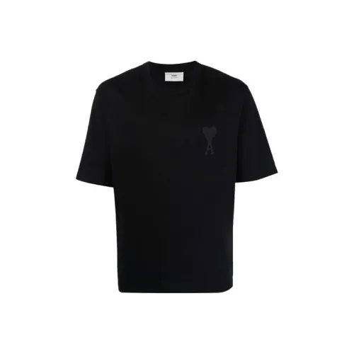 AMIPARIS Черная унисекс футболка