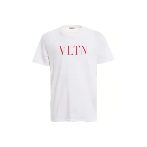Valentino Белая Мужская T-Рубашка