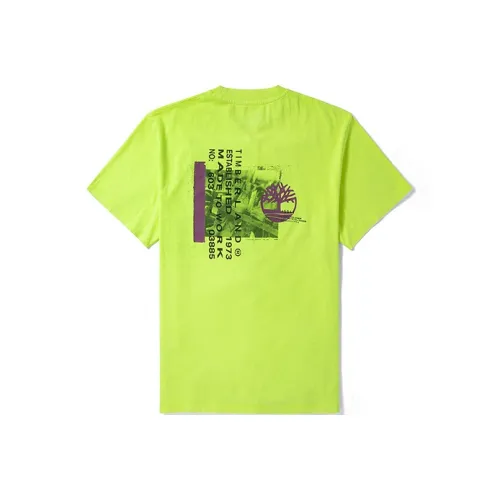Timberland T-Shirt Мужской Ярко-Желтый