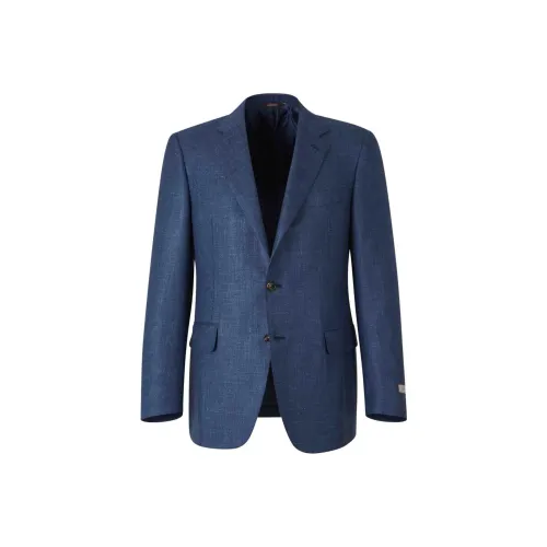 Canali Бизнес-костюм мужской синий