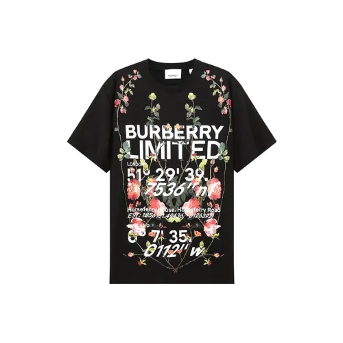 Burberry Черные Мужские T-рубашки
