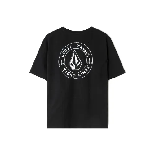 VOLCOM Черная Унисекс Футболка