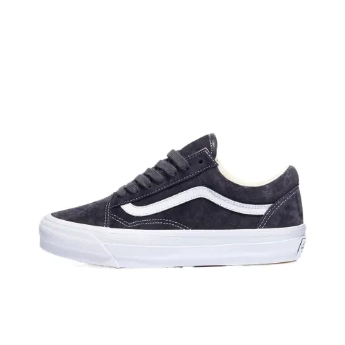 Vans Premium Old Skool Скейтборд Кроссовки Низкие Черные Унисекс