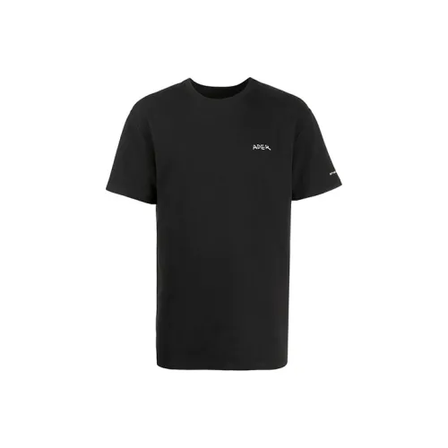 ADER ERROR Черная унисекс футболка