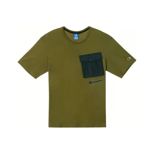 Champion T-Shirt Unisex Olive Green