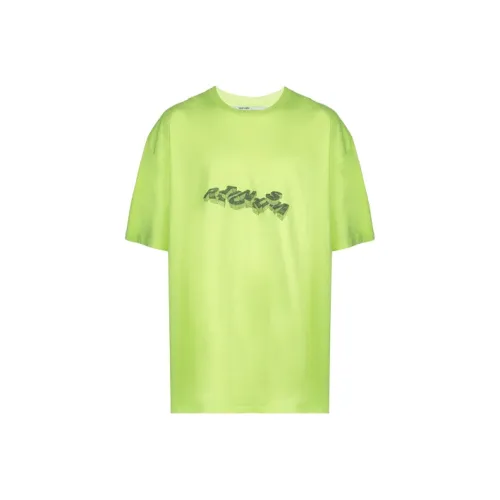 Off Белый SS20 Неоновый зеленый Мужская T-рубашка