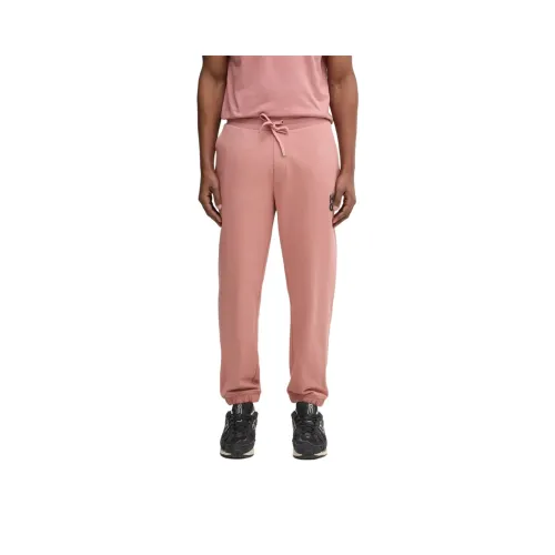 Hugo Boss SS25 Вязаные Спортивные Штаны Мужские Розовые