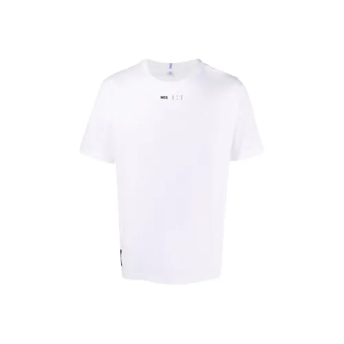 McQ Alexander McQueen Белая Мужская T-рубашка