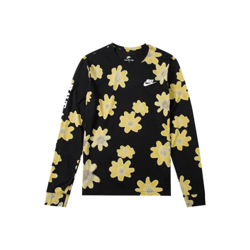 Nike Мужские черные футболки