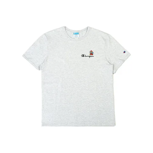 Champion x Super Mario Bros T-Shirt Унисекс Light Gray