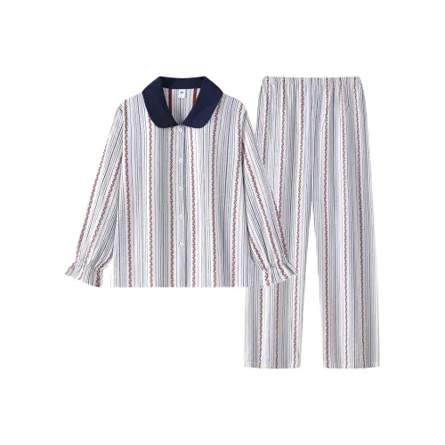 Gongdie Пижамный комплект Женские Белые