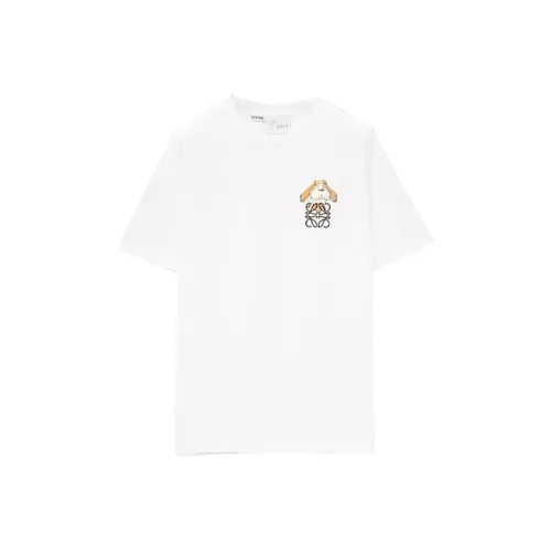 LOEWE x HAERDEYIDONGCHENGBAO LOEWE x Howl's Moving Castle SS23 T-Shirt Унисекс Белый