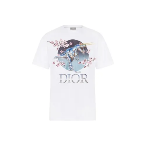 DIOR Quarterly New Products T-Shirt Мужской Белый