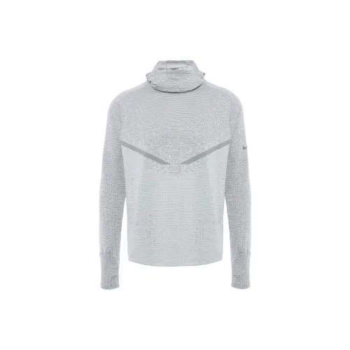 Nike Therma Fit ADV Темный дым Серый Мужская T-рубашка