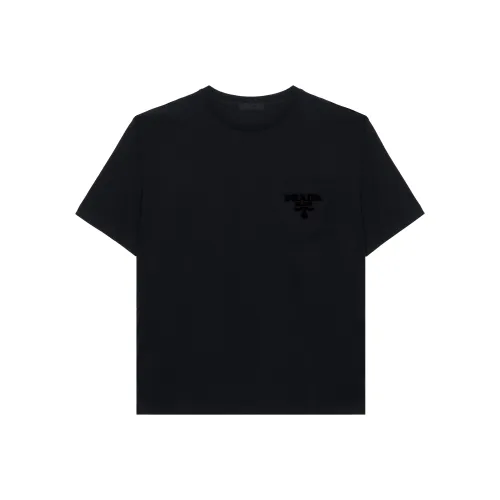 PRADA Мужские черные T-рубашки
