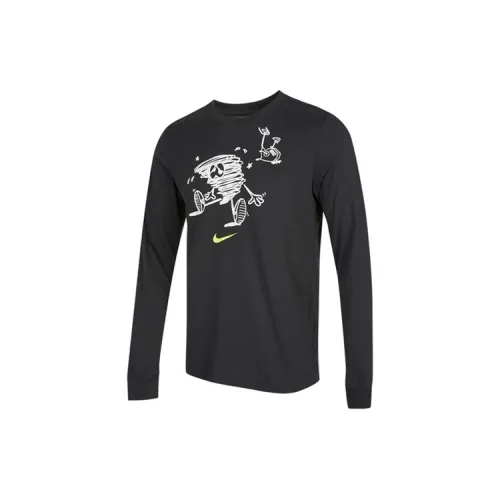 Nike Мужские черные футболки