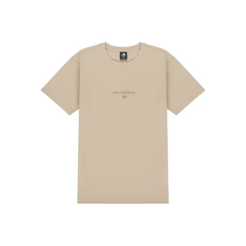 New Balance совместный бренд Комплект с рукавом T-рубашка Унисекс Светло-серый
