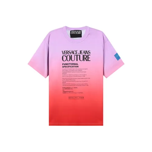VERSACE JEANS COUTURE SS22 T-Shirt Мужской Фиолетовый