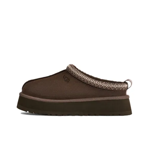 UGG Tazz EVA Устойчивые к истиранию домашние тапочки унисекс темно-коричневый