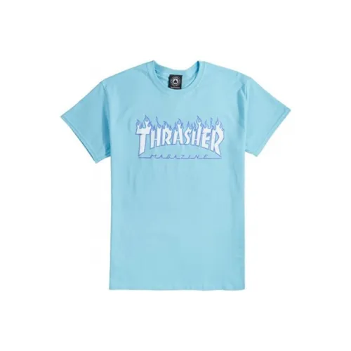 Thrasher T-Shirt US Version Unisex Blue Трашер Т-Ширт Американская Версия Унисекс Синий