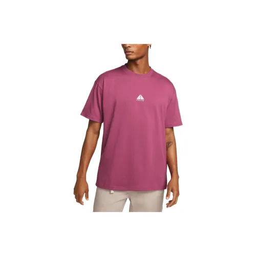 Nike Rash Фуксия Мужская T-Рубашка