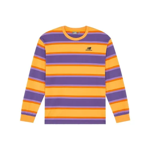New Balance T-Shirt Унисекс Оранжевый Фиолетовый