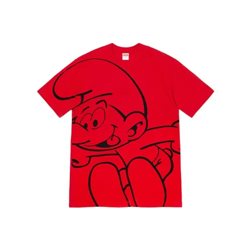Supreme x THE SMURFS Футболка Унисекс