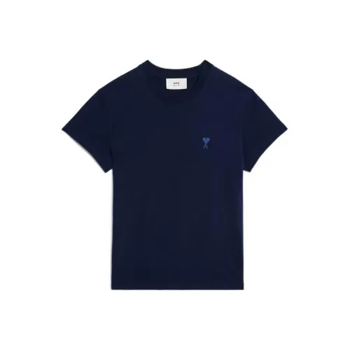 AMIPARIS Унисекс Рубашка Цвет Морской Синий