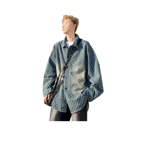 F3ML Синий Унисекс Джинсовые куртки