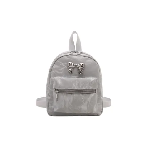 HCXK ПУ (полиуретан) Рюкзак Стандартный Женский Белый Серебряный Черный Розовый Красный Зеленый Синий