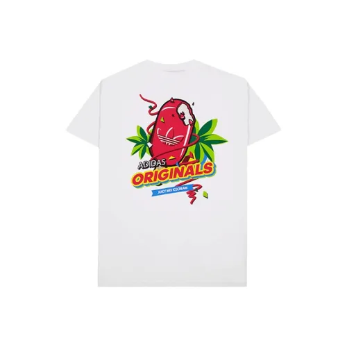Adidas Originals Комплект с короткими рукавами T-Shirt Мужской Белый