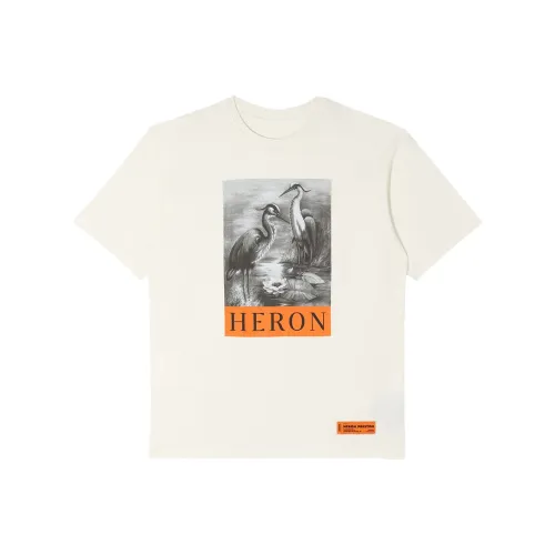 HERON PRESTON Белая Мужская Рубашка