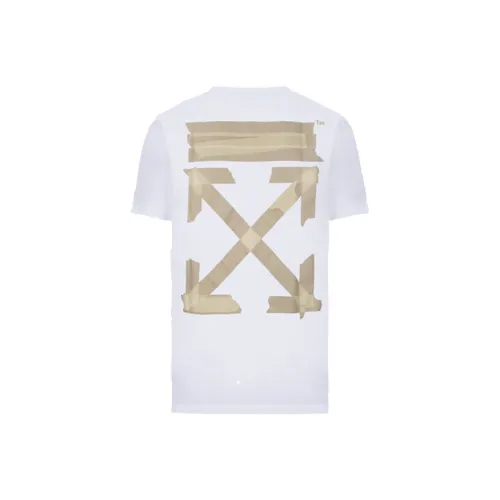 Off Белый SS20 Мужские T-рубашки