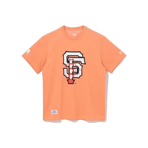 New Era SS22 T-Shirt Мужской Оранжевый