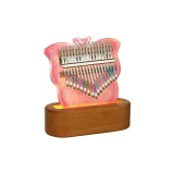 17-Тон-Розовый Бабочка (Включает основания для ламп)